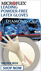 MICROFLEX DIAMOND GRIP GLOVES