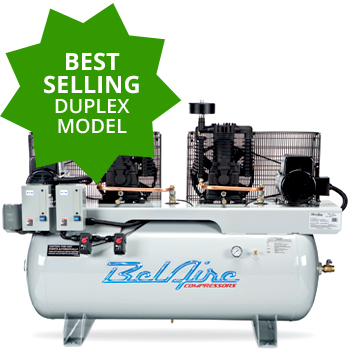 15HP Two Stage Electric Duplex Compressor